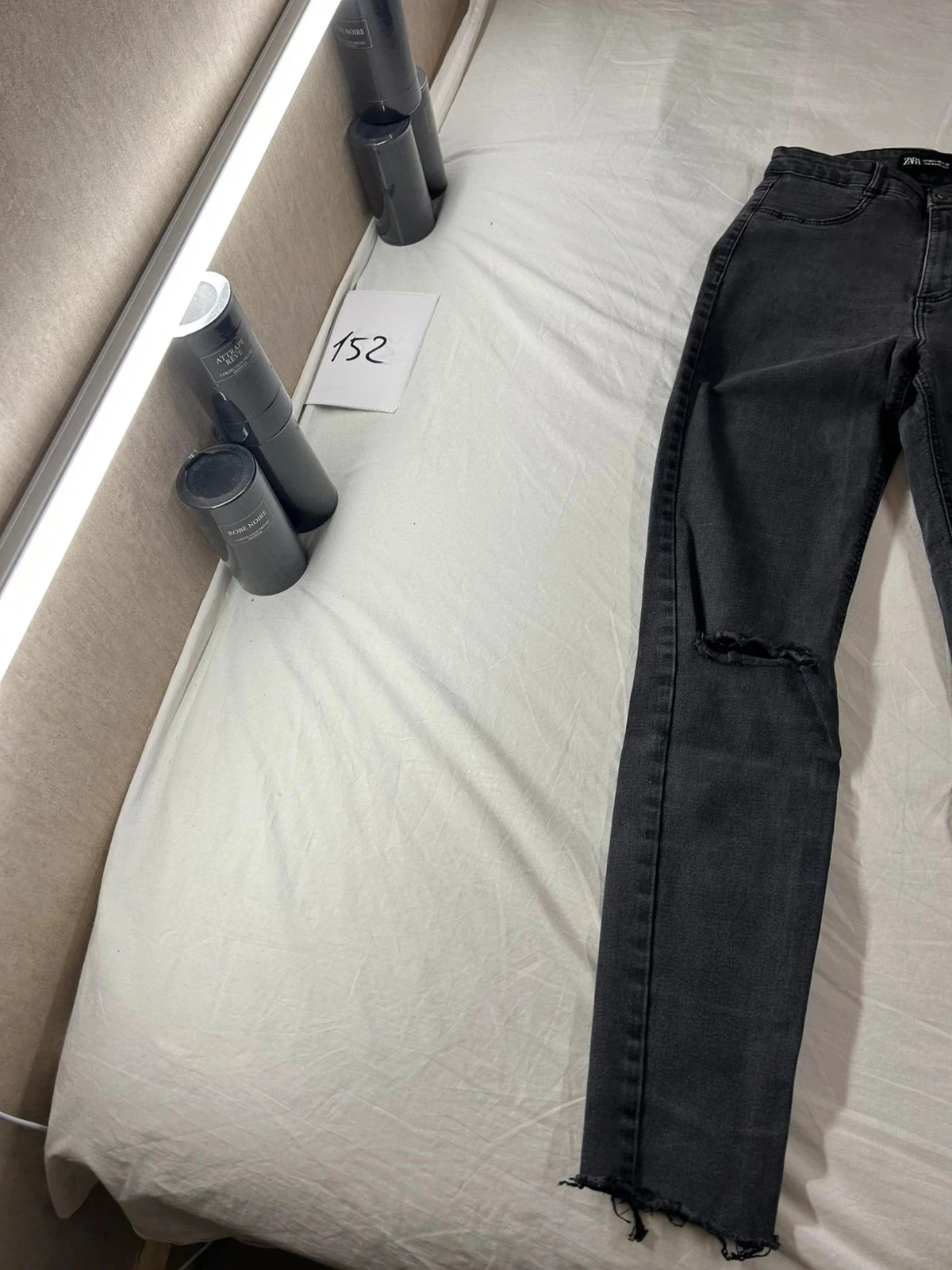 Jeans slim preto Zara – photo 3